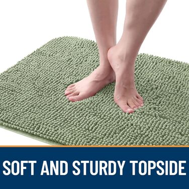 Набір килимків для собак OLANLY, 4 шт., 76.2 x 50.8 см, швидковисихаючі, антиковзаючі, для входу в дім