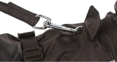 Дощовик для собак Kerbl Forks чорний, розмір S, 35 см