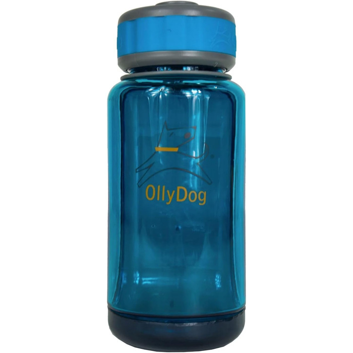 Пляшка для води OllyDog OllyBottle 600 мл, для тварин, синя