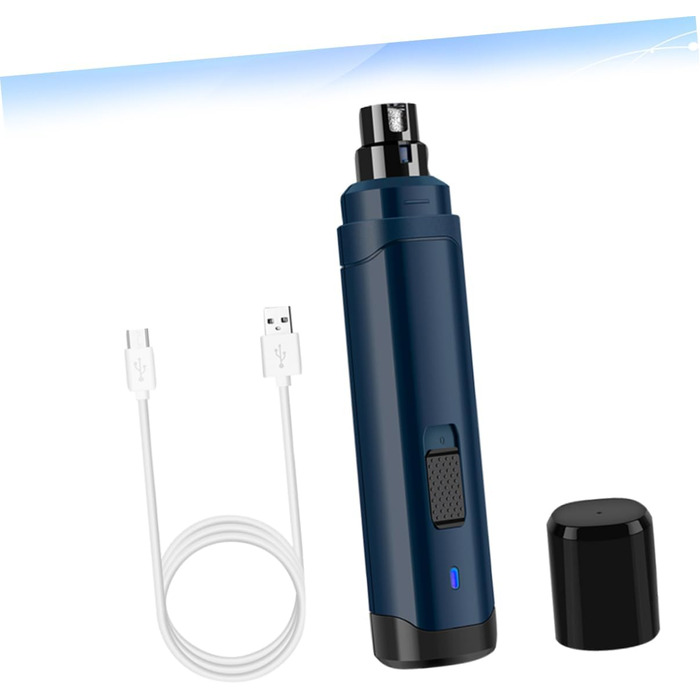 Електричний шліфувальник нігтів для домашніх тварин Milisten USB. Безшумний триммер для собак та котів. Безпечний та швидкий догляд за кігтями.