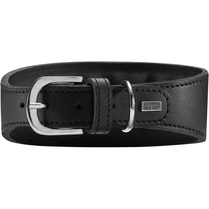 М'який нашийник для борзих HUNTER Super Soft, чорний, розмір 42 (S)
