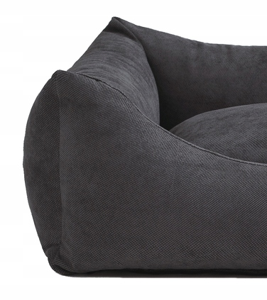 Лежанка для собак SOFA SUN, розмір L (100х80 см), колір графіт