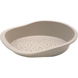 Класене пластикове ліжко для собак Rosewood Sonny Bergamo, Mokka, 80x113x31 см