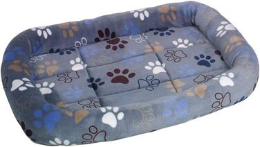 Килимок для ванни Nobby Matte з бортиком овальної форми Classic Lissi, 68 x 48 x 8 см, темно-сірий