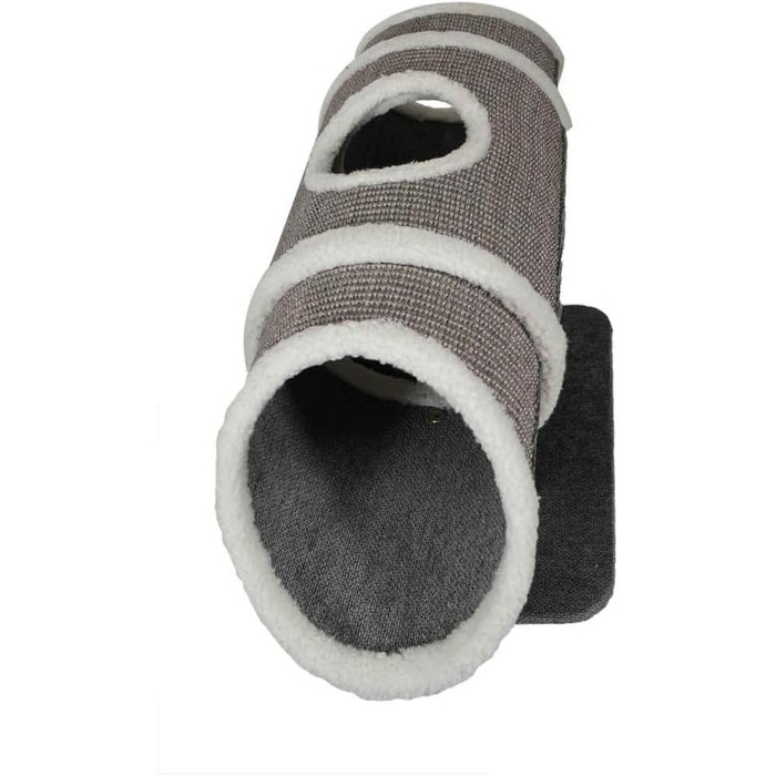 Туннель для котів Tyrol Katzentunnel, антрацитовий колір, 94 x 52 см, 1 шт.