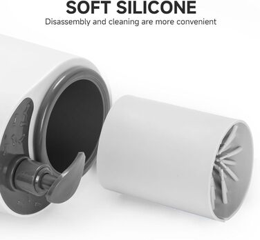 Автоматичний мийка лап для собак: портативний, перезаряджається, з масажем | Легке очищення від бруду