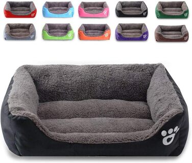 М'яке ліжко для собак та котів: тепле, зручне, миється, для маленьких та середніх порід