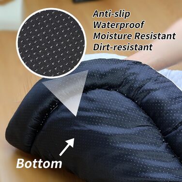 Охолоджуючий лежак для собак Marchul, літня килимкова підстилка для котів, підстилка для домашніх тварин для котів та собак, 75x55 см, лежак для вольєру з антиковзким дном, підстилка для сну домашніх тварин для дому та подорожей XL 55*75CM