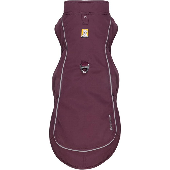 RUFFWEAR Overcoat Fuse: Куртка та шлейка для собак 2-в-1, з флісовою підкладкою, Purple Rain, X-Small