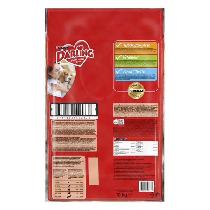 Сухий корм PURINA DARLING з куркою, 10 кг