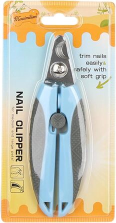 Ножиці для стрижки кігтів собак та котів LaiEdua - нержавіюча сталь з захистом, догляд за кігтями для собак великих, середніх та малих порід