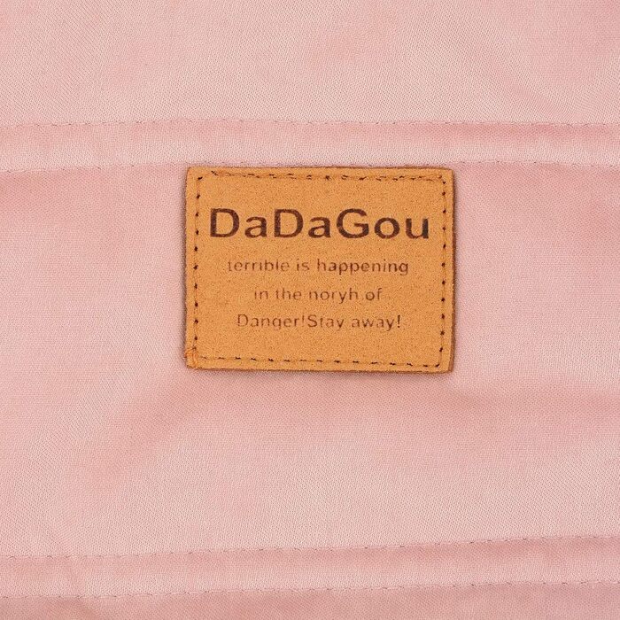 Зунеа: Теплий зимовий костюм для собак, флісова підкладка, теплий одяг для цуценят, рожевий XL