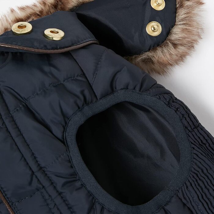 Розкішний теплий накид для собак Rosewood Joules Cherington, розмір M, темно-синій