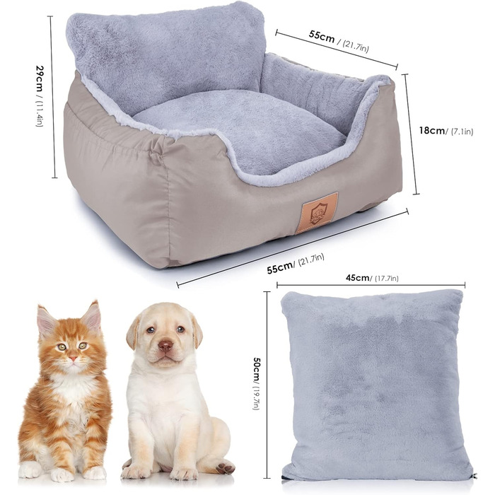 Зонєма ZNM Сидіння для собаки 2 в 1: автокрісло та переноска. Безпечне, водонепроникне, з регульованим ременем та сумкою для зберігання.