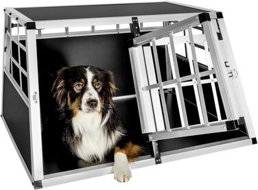 Кіяж для собак MaxxPet: переноска для авто, велика (89x69x50 см), алюмінієва