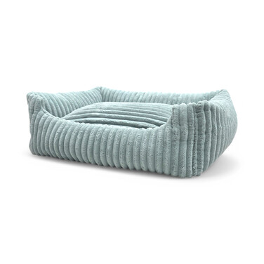 Плюшевий диван для собак Odol, зелений, 95 см x 75 см