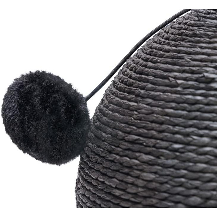 Karlie Kratzball Bolly - іграшка-дряпалка для котів, 30,5 x 30,5 x 28 см, чорний колір