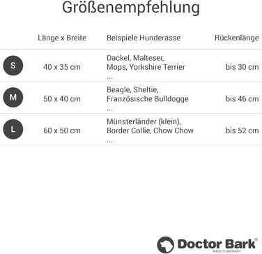 Кругле ліжко для собак Doctor Bark з ортопедичною подушкою, 40x35 см, золото-коричневе (S)