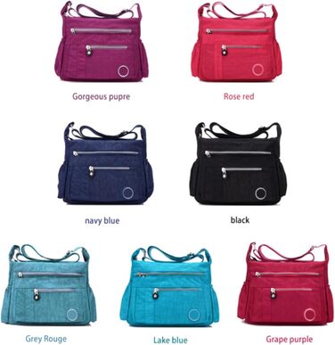 Жіноча сумка-тоут Nyon-Stoff з великою місткістю, водонепроникна, з регульованим ремінцем, декілька кишень - Zjsjm1106