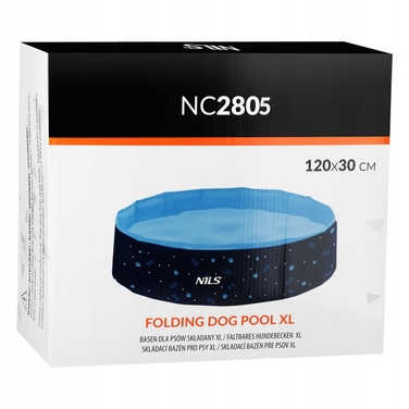 Складальний басейн для собак NILS Postural NC2805, XL (120x30 см)
