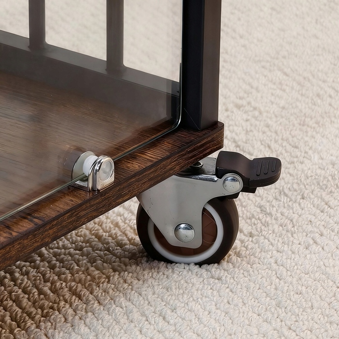 Дерев'яна клітка BingoPaw, 60 x 77 x 65 см