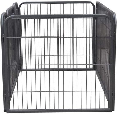 Клітка для цуценят Melko XXL, вольєр для собак, огорожа для тварин