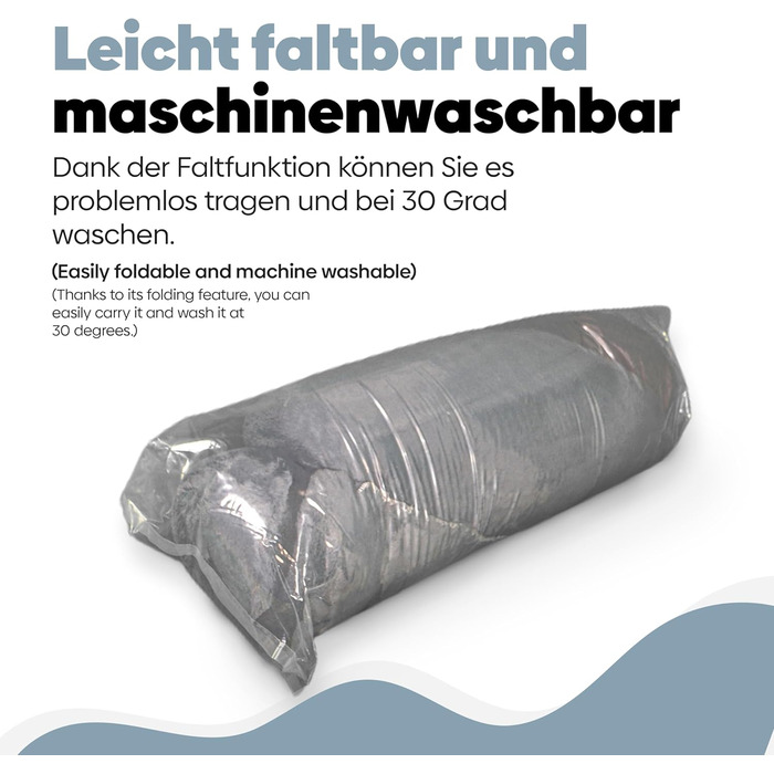 DEFACTO Лежанка для собак, подушка для собак з імітацією льону, корзина для собак, підняті бортики, неслизьке дно. Розмір XL - 80x80 см, Бежевий