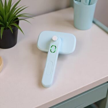 Щітка для собак, самоочисна, для вичісування підшерстка, масажна, для цуценят та кошенят, підходить для довгої та короткої шерсті