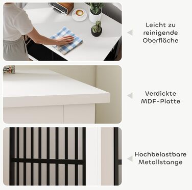 Кія для собак PawHut - переносна будка для собак, біла, 95 x 60 x 68,5 см, з поворотними мисками