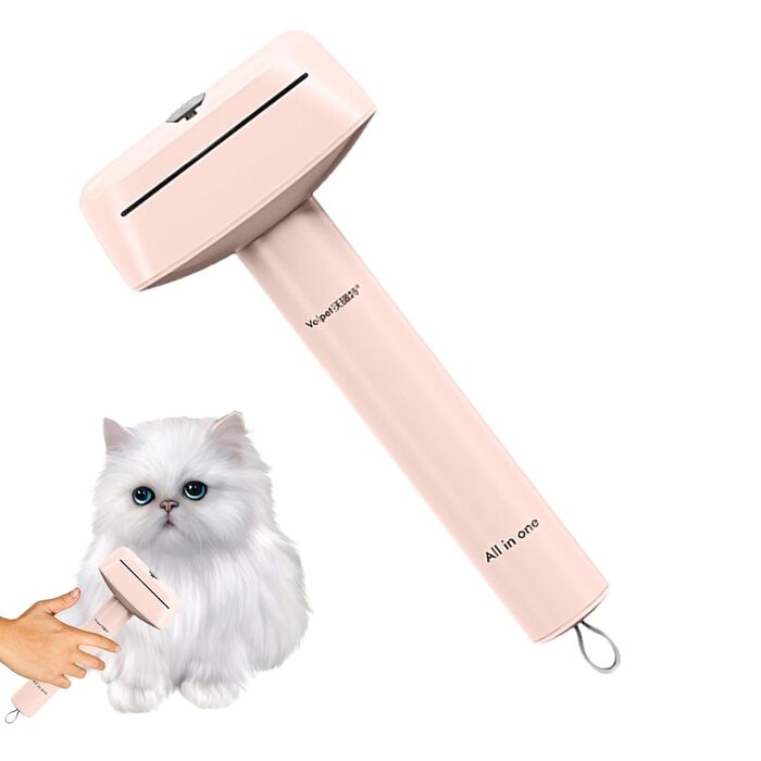 Гребінець для видалення шерсті Tierhaarentfernungskamm: багатофункціональний гребінець для котів та собак, для догляду за довгою шерстю