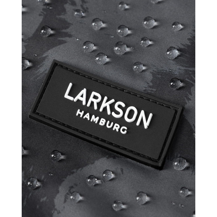 Водонепроникний дощовик для собак Larkon Jonte (Beige Leo), розмір M — захисний плащ для малих та середніх собак з відбивачами, водонепроникність 10000 мм