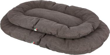 Кербл Пет Лукка сірий лежак для тварин (117x75 см)