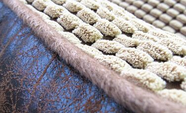 М'яке розкішне ліжко для собак GUOCU з знімним подушкою, водонепроникне, для домашніх тварин, різні розміри, коричневий, XXL (110x80x27 см)