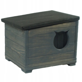 Будиночок для кота Gumiś, багатоколірний, прямокутний, 54 см x 46 см
