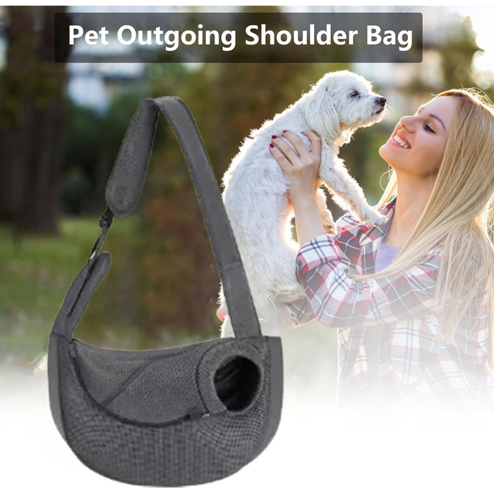 Сумка-переноска для собак та котів, дихаюча Oxford, для маленьких тварин | Зручна переноска з регульованим ремінцем для цуценят, собак та котів (прозора)