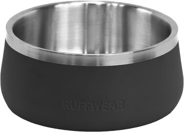 Миска для собак Ruffwear Basecamp Napf з нержавіючої сталі, легка та портативна, для ласощів, корму та води, з неслизьким дном, придатна для миття в посудомийній машині, витримує витікання, сірий колір