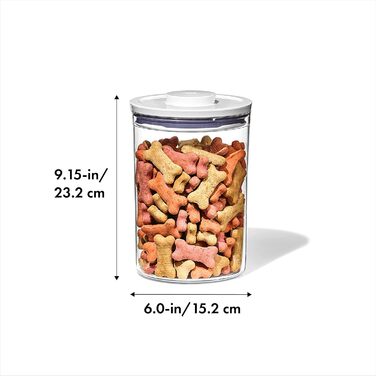OXO Good Grips Контейнер для корму тварин 3,1 л, герметичний, BPA-free