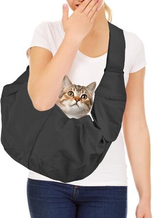 Сумка-переноска для собак та котів, до 5 кг, через плече, для прогулянок та подорожей