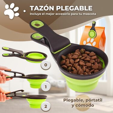 Підвищений годівниця для собак MASCOTOPIA, 6 рівнів, регульований та нахилений, миска для води, 1200 мл + складна ложка, годівниця з нержавіючої сталі, 800 мл, сірий