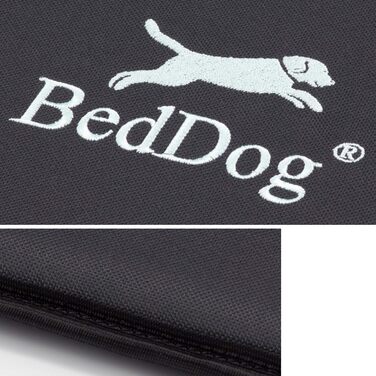 Килимок для собак BedDog® CORA - комфортне лежання з Cordura, міцний, великий розмір, M (60x40 см), чорний, SALAMANCA (антрацит)