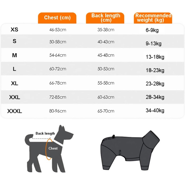 Зимовий одяг для собак з ніжками - тепла куртка з поліестеру для малих, середніх та великих собак. Повний захист, м'яка та зручна (для дому/на вулицю, сніг). Колір: темно-сірий, розмір: L