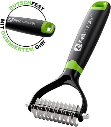 Щітка для підшерстка собак та котів (середня та довга шерсть) | Щітка від ковтунів та спутанного хутра | Інструмент для грумінгу (7 см)