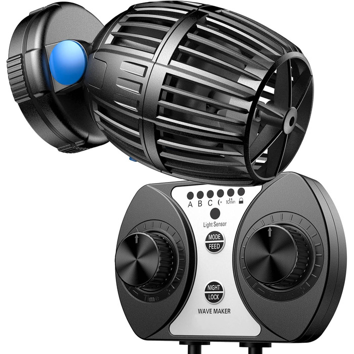 SunSun CW-140 циркуляційна помпа для акваріума 40 Вт, 1200-15000 л/год, регульована хвиля, денний і нічний режими