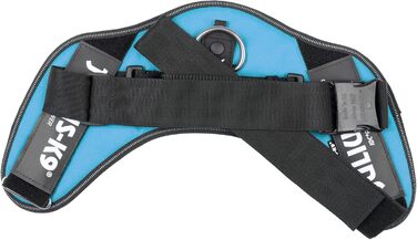 Шлейка Julius K-9 IDC Powergeschirre з індивідуальним написом, для собак малого, середнього та великого розміру, 16IDC+CUSTOMP-ANT (Аквамарин)