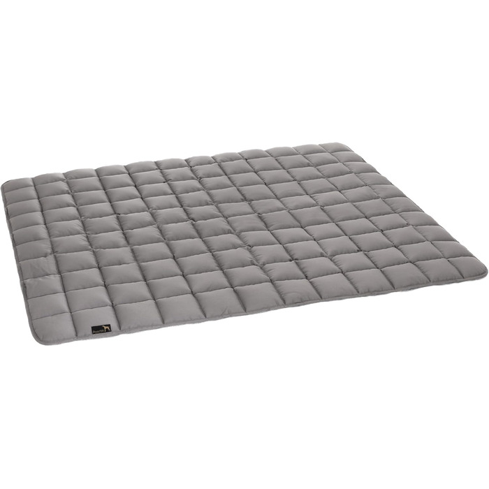 Підстилка для собак Pointer 130 x 110 см, м'яка та зносостійка - легко миється до 95°C, захист для підлоги та дивану - підходить для вулиці (84 x 57 x 20 см, світло-сіра)