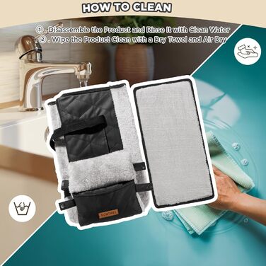 Автокрісло для собак з PU-шкіри, Рожеве (Чорне PU-шкіра)