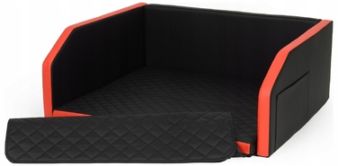 Автомобільний килимок з пластику Velinda 4XL, червоний, 40 x 100 см