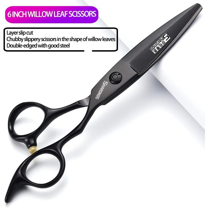 Набір професійних ножиць для стрижки волосся SharonDS 440C (6 дюймів, 3 шт.)