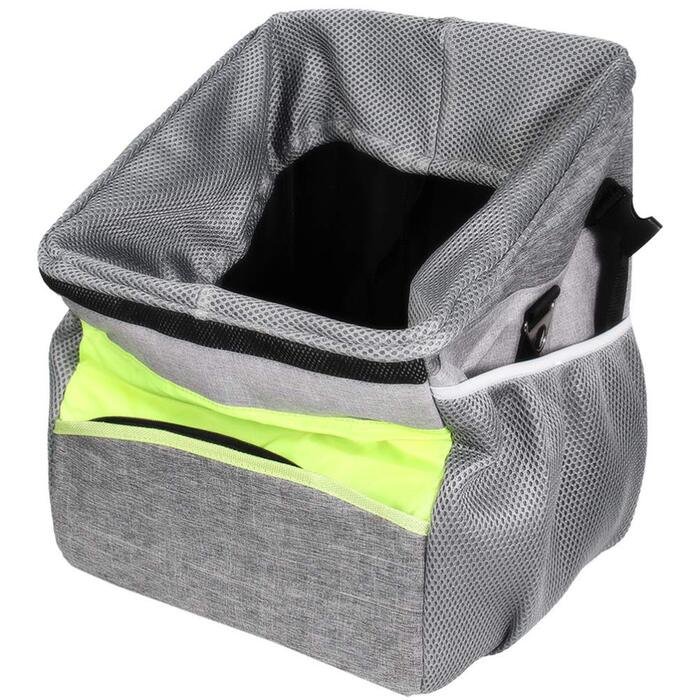 Фаркоп для велосипеда BESPORTBLE для тварин, складаний, переноска для собак, з ручкою, оксфордська тканина, економія місця