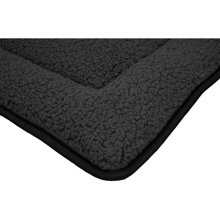 Килимок для домашніх тварин Spetebo з плюшу, 90 x 60 см, антрацитовий колір - нековзний, для собак та котів